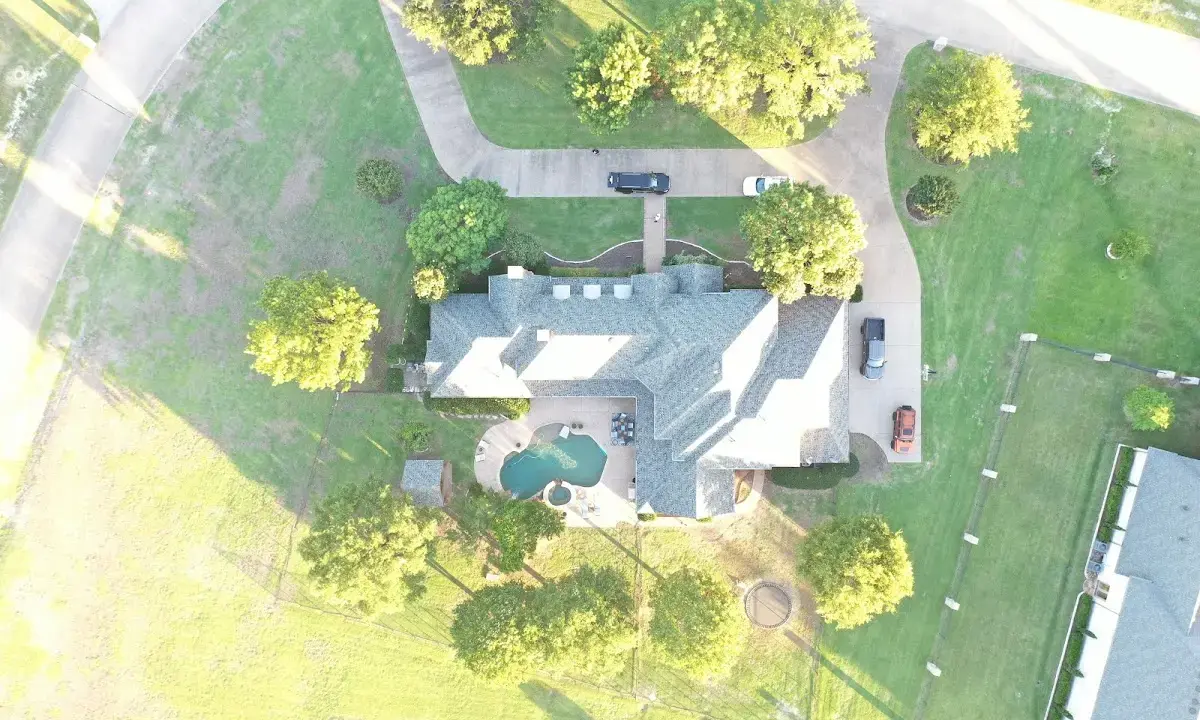 New shingle roof installation on a home in Blaine